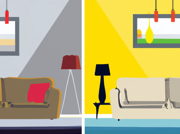 difference between modern and contemporary design styles