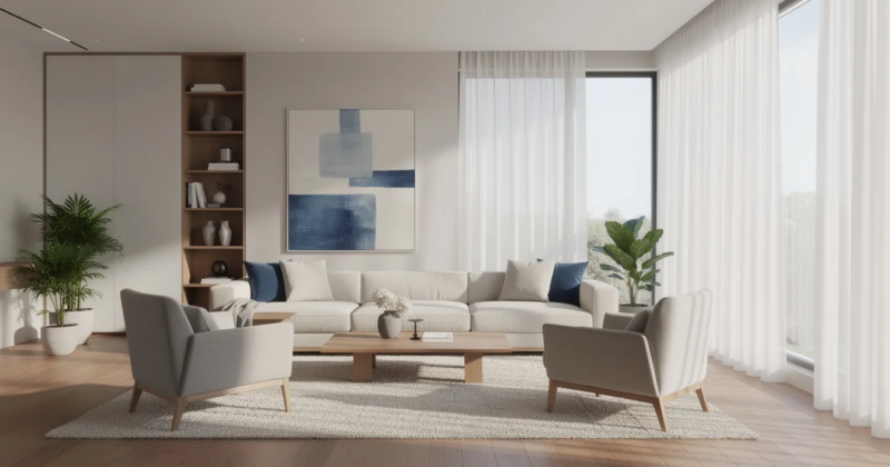 Coordinating colors in a room